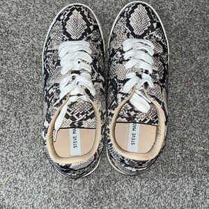 Steve Madden Snakeskin Sneakers